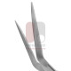 Gunter Nasal Double-Beveled Scissors, Angled - Serrated SuperCut
