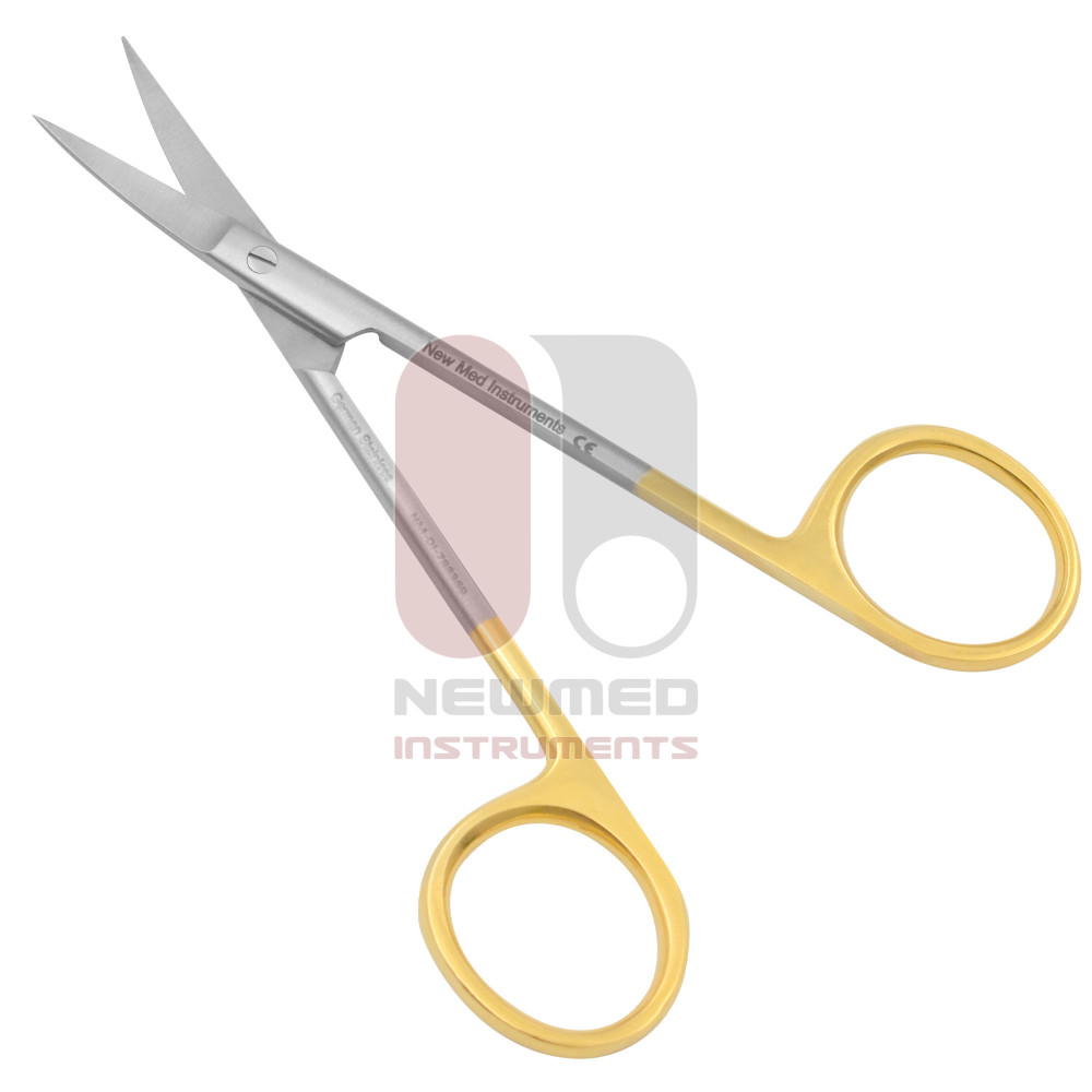Iris Scissors - Tungsten Carbide Serrated Iris Scissors - Tungsten Carbide Serrated