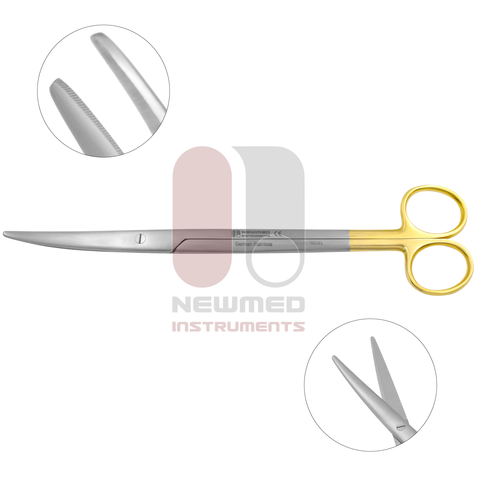 メイヨー・キャロル スーパーカット 鋸歯状ハサミ | New Med Instruments