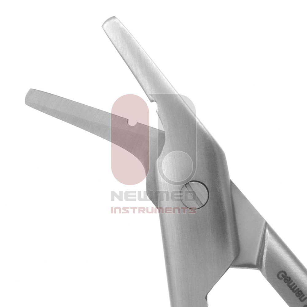 Suture-Wire Scissors - Angled, Serrated (Tungsten Carbide) Suture-Wire Scissors - Angled, Serrated (Tungsten Carbide)