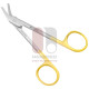 Suture-Wire Scissors - Angled, Serrated (Tungsten Carbide) Suture-Wire Scissors - Angled, Serrated (Tungsten Carbide)