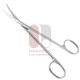 Goldman Nasal Scissors - Saber Back, Semi-sharp outer edges, curved Goldman Nasal Scissors - Saber Back, Semi-sharp outer edges, curved