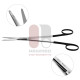 Gorney Delicate Facelift Scissors, Curved Serrated SuperCut Gorney Delicate Facelift Scissors, Curved Serrated SuperCut