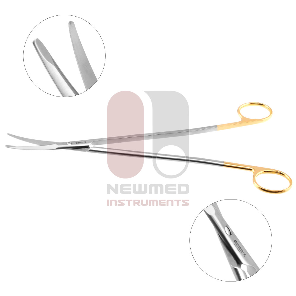 Gorney Face Lift Scissors - Tungsten carbide, Serrated Gorney Face Lift Scissors - Tungsten carbide, Serrated