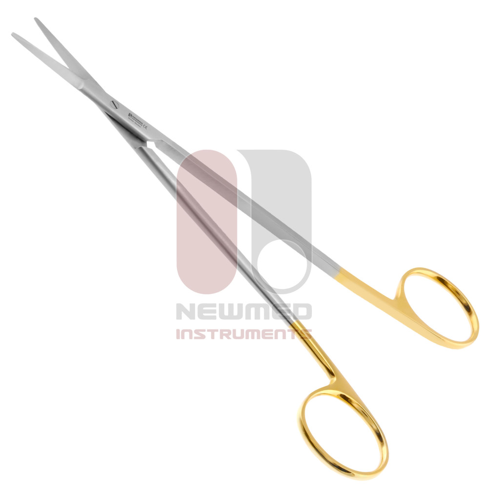 Kaye-Freeman Facelift Scissors, Curved, Serrated - Tungsten Carbide Kaye-Freeman Facelift Scissors, Curved, Serrated - Tungsten Carbide