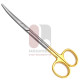 Metzenbaum Scissors - Serrated, Tungsten Carbide, Delicate Smooth Tips Metzenbaum Scissors - Serrated, Tungsten Carbide, Delicate Smooth Tips