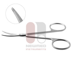 Ciseaux Metzenbaum - Dentelés, carbure de tungstène, pointes pointues Ciseaux Metzenbaum - Dentelés, carbure de tungstène, pointes pointues