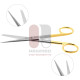 Ciseaux opératoires - Carbure de tungstène dentelé Ciseaux opératoires - Carbure de tungstène dentelé