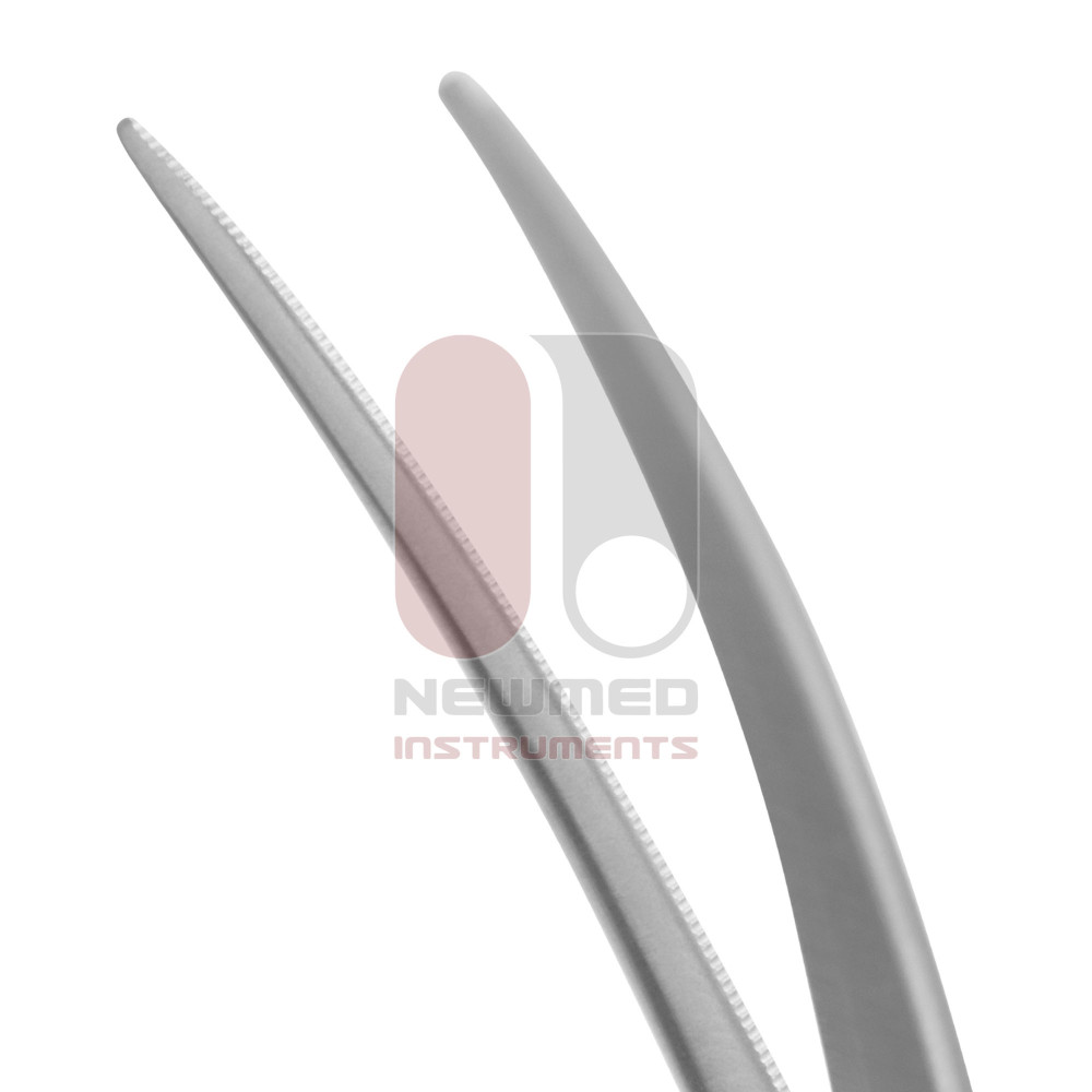 Tijeras Metzenbaum delicadas, dentadas y curvas (carburo de tungsteno) Tijeras Metzenbaum delicadas, dentadas y curvas (carburo de tungsteno)