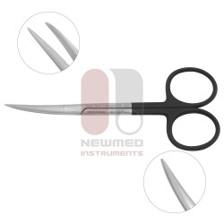 Devine Scissors, Curved Sharp Tips, Supercut serrated