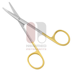 Greenberg PAR Scissors - Tungsten carbide, serrated, curved 