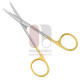 Greenberg PAR Scissors - Tungsten carbide, serrated, curved Greenberg PAR Scissors - Tungsten carbide, serrated, curved