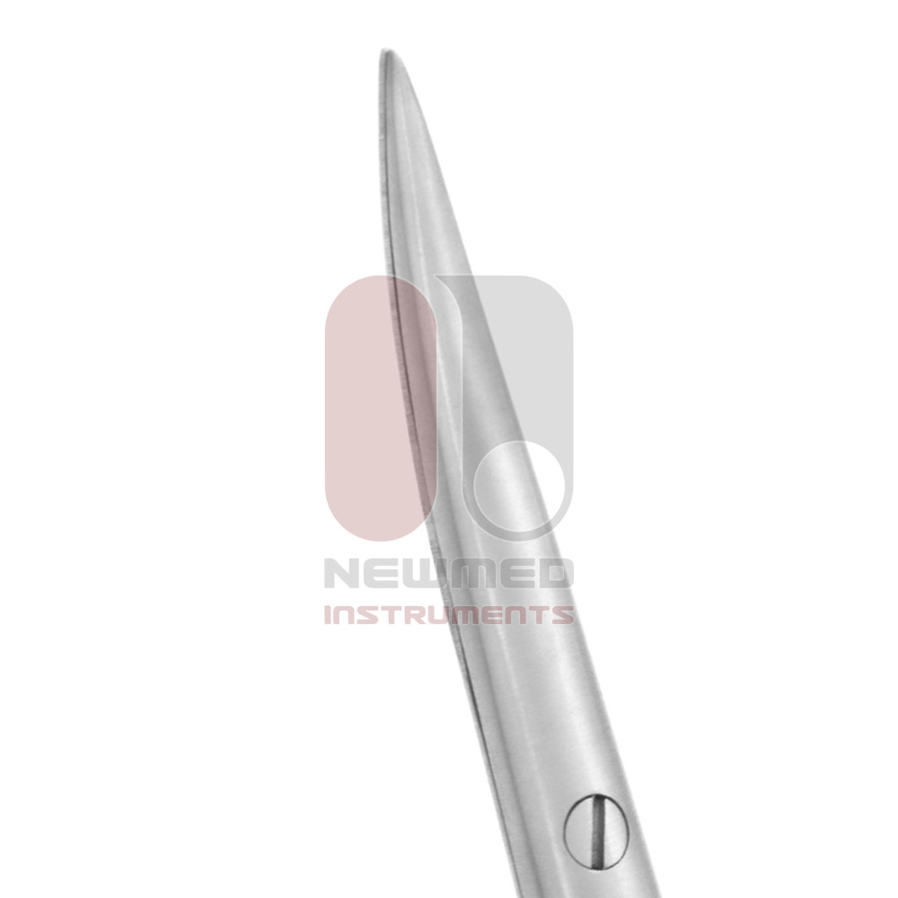 Metzenbaum-Schere – gezahnt, Wolframkarbid, scharfe Spitzen