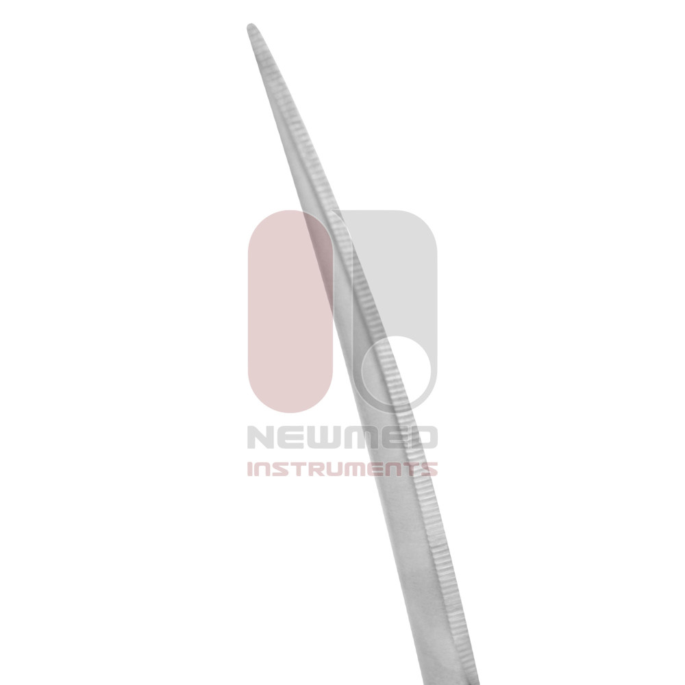 Metzenbaum-Schere – gezahnt, Wolframkarbid, scharfe Spitzen