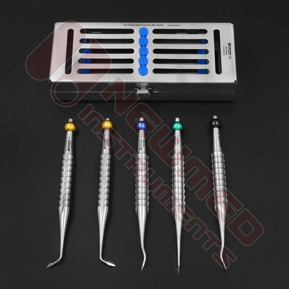 Box of 5 Spade Dental Proximators® with cassette