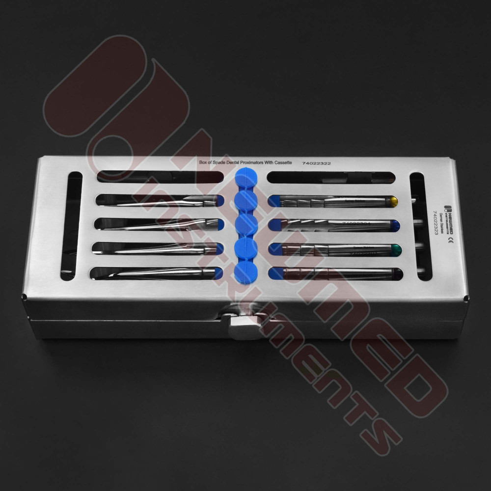 Box of 5 Spade Dental Proximators® with cassette
