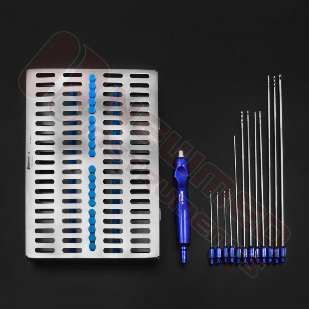 Brand new Liposuction Kit with Sterilizing Box Brand new Liposuction Kit with Sterilizing Box
