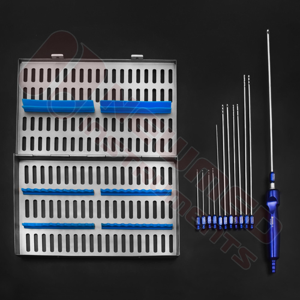 Brand new Liposuction Kit with Sterilizing Box Brand new Liposuction Kit with Sterilizing Box