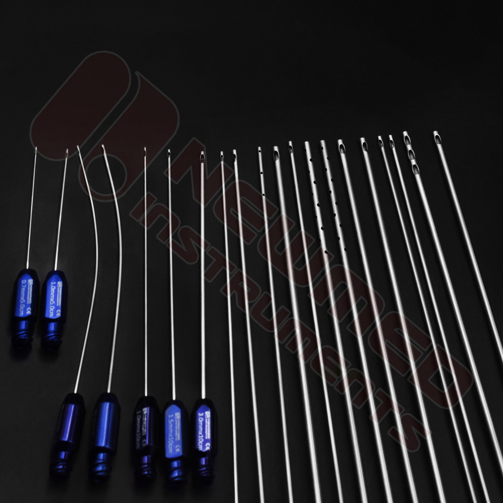 全身脂肪整形ルアーロック脂肪吸引カニューレ ハンドル付き 24 個セット 全身脂肪整形ルアーロック脂肪吸引カニューレ ハンドル付き 24 個セット