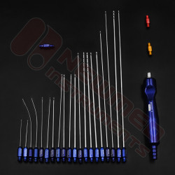 Full Body Fat Reshaping Luer Lock Liposuction Cannula Set of 24 Pcs With Handle