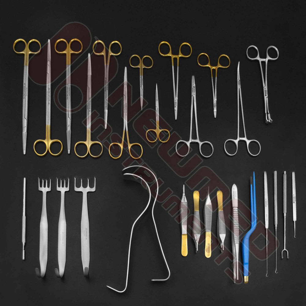 Gorney Facelift Instruments Set, Gorney Facelift Instruments Set,