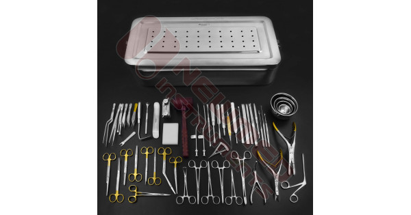 Lot De 9 Râpes Nasales Chirurgicales En Acier - Pour Rhinoplastie Et Chirurgie Esthétique Du Nez