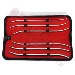 Hank Uterine Dilators Set of 6 Dilators 