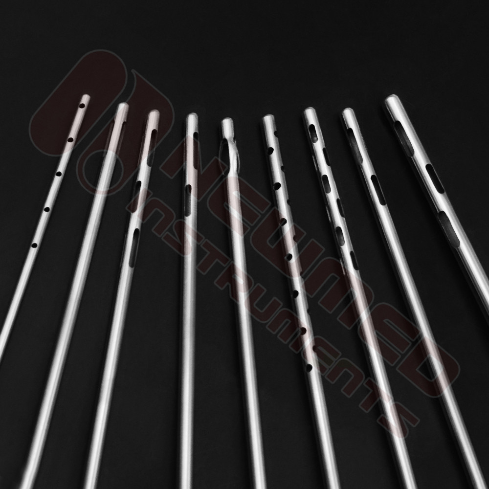 非常に強力な全身脂肪抽出、脂肪移植、脂肪採取用脂肪吸引カニューレセット