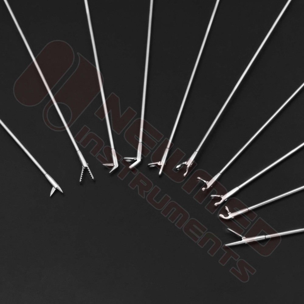 Micro Laryngeal Surgery Instruments Set - Direct Laryngoscopy