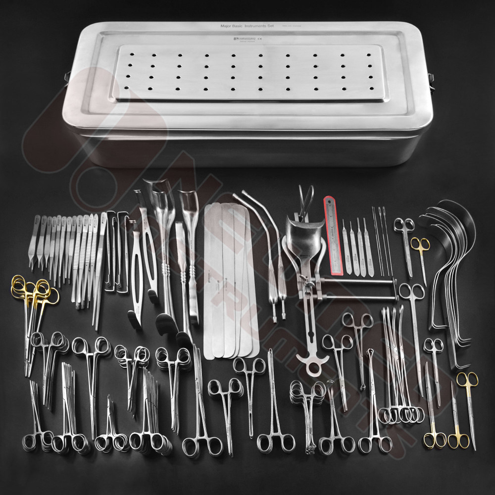 Major General Surgery Instruments Set Major General Surgery Instruments Set