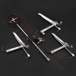 Micro Laryngeal Surgery Instruments Set - Direct Laryngoscopy Micro Laryngeal Surgery Instruments Set - Direct Laryngoscopy