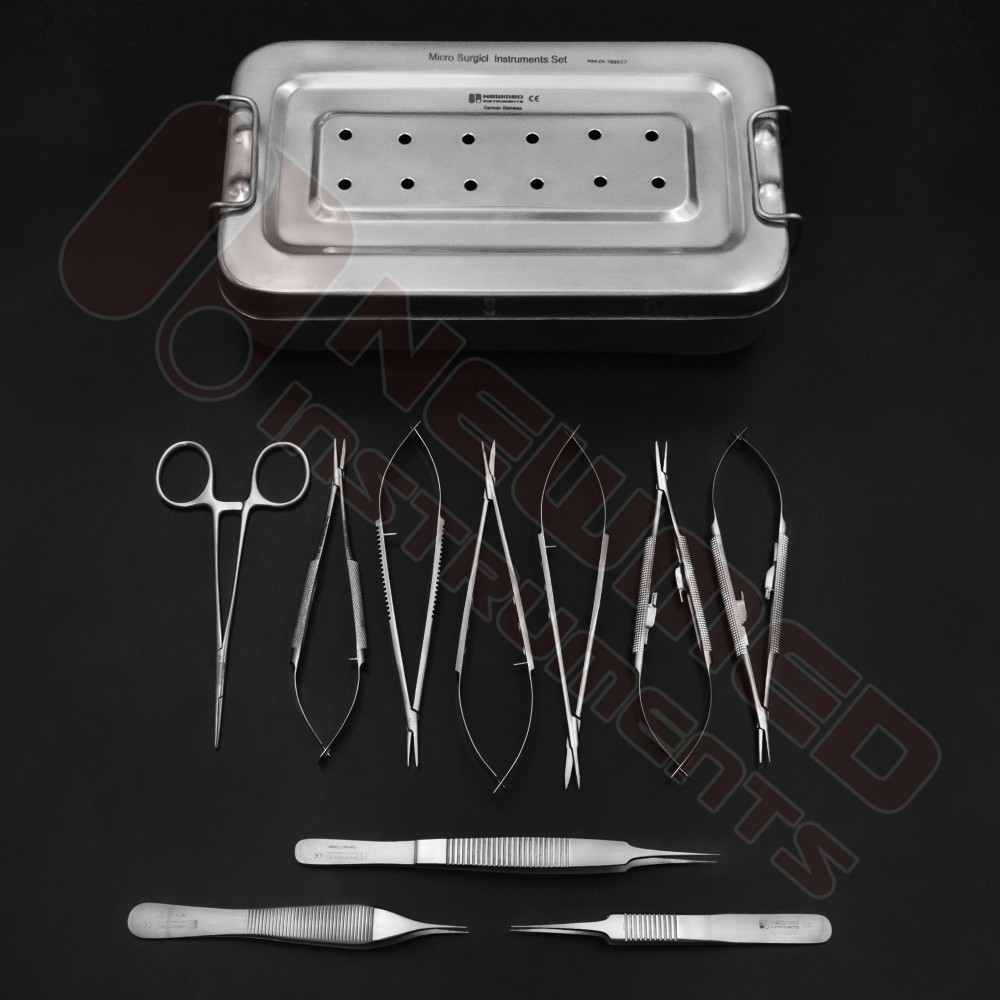 Micro Surgical Instruments Set Micro Surgical Instruments Set