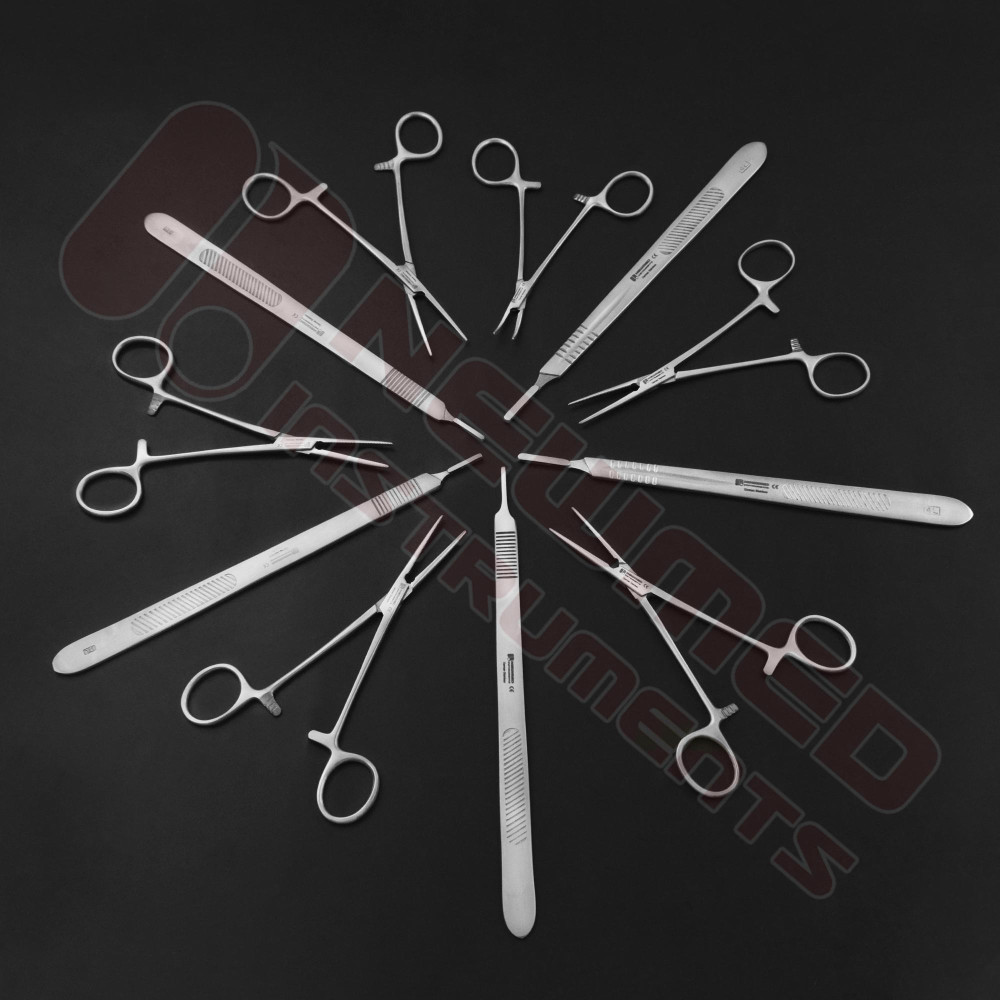 Complete Minor General Surgery Instruments Set by NewMed