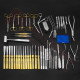 Rhinoplasty Instruments Set of 50 Pcs, Complete Set of Nasal Surgery Tools