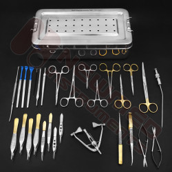 Juego de instrumentos para blefaroplastia Seiff