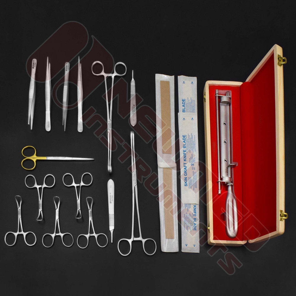Skin Grafting Instruments Set - Plastic Surgery