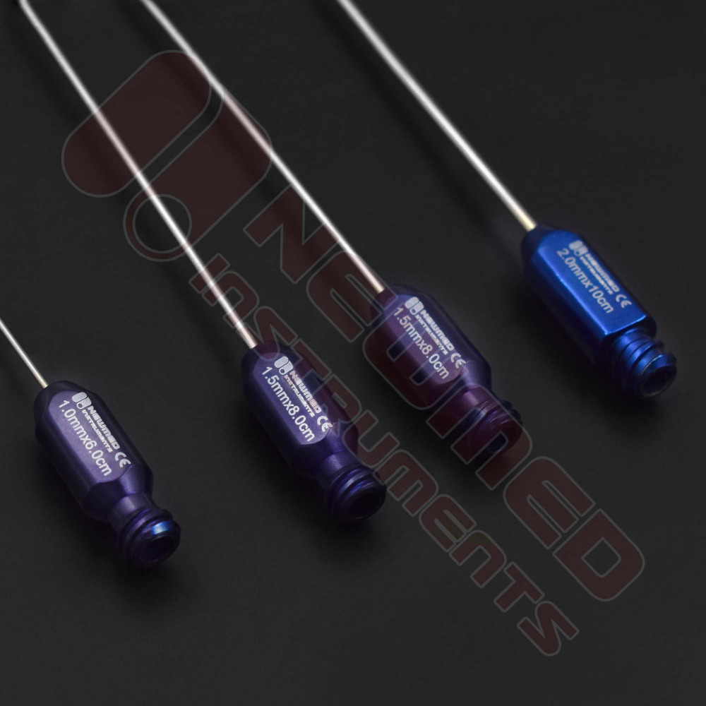 Small Fat Injection Cannula Set For Face, Facial Injection Set