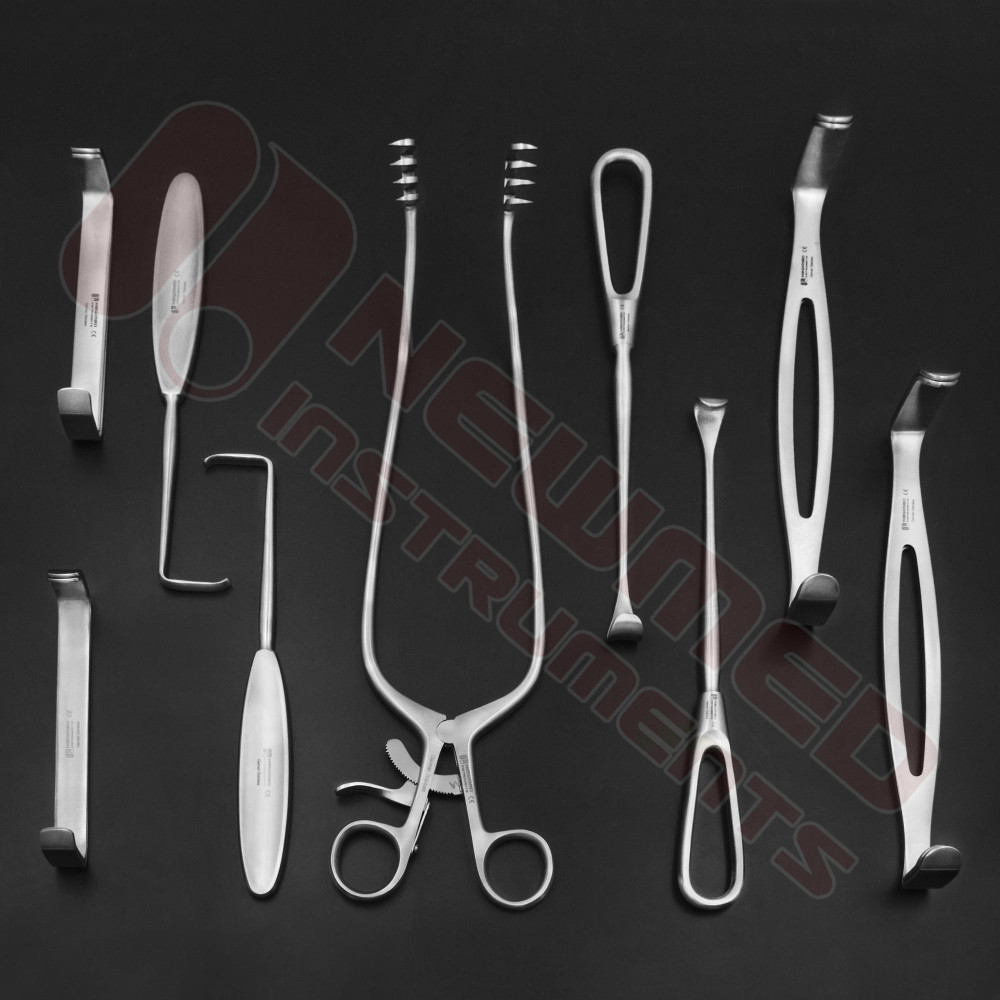 Thyroidectomy Instruments Set of 53 Pcs