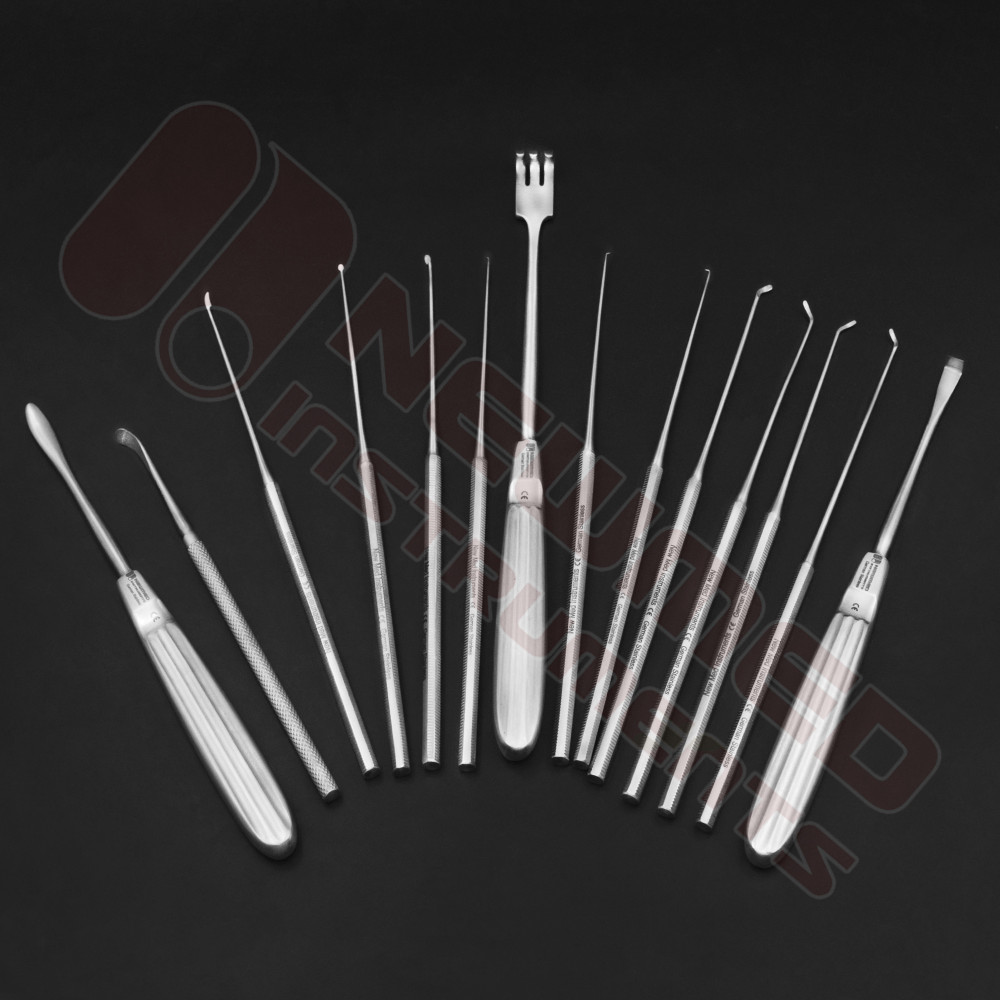 Instrumentenset für die Tympanoplastik-Mikro-Ohrchirurgie