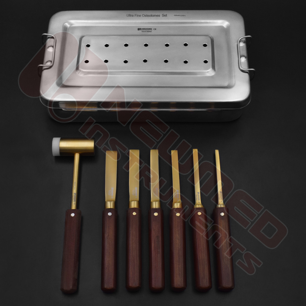Ultra Fine Osteotome ( Titanium Nitride Coated )