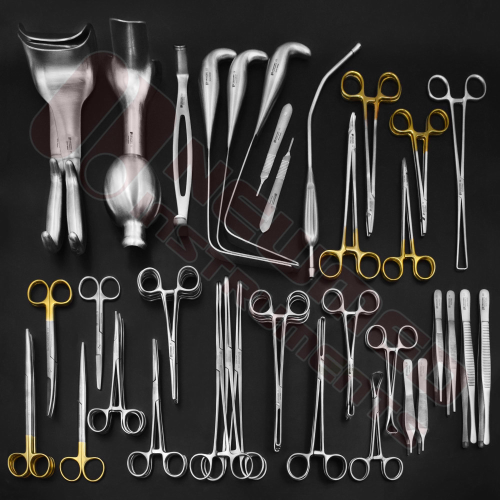 Vaginal hysterectomy Instruments set