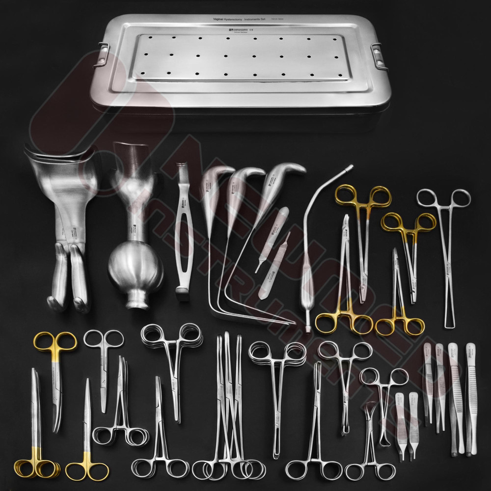 Vaginal hysterectomy Instruments set