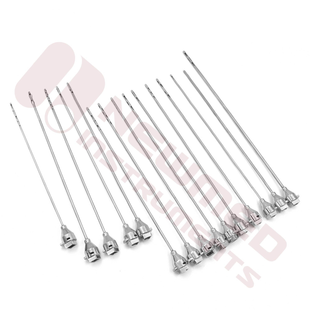 Vibrasat Pro Quick Lock Liposuction Cannula Set Vibrasat Pro Quick Lock Liposuction Cannula Set