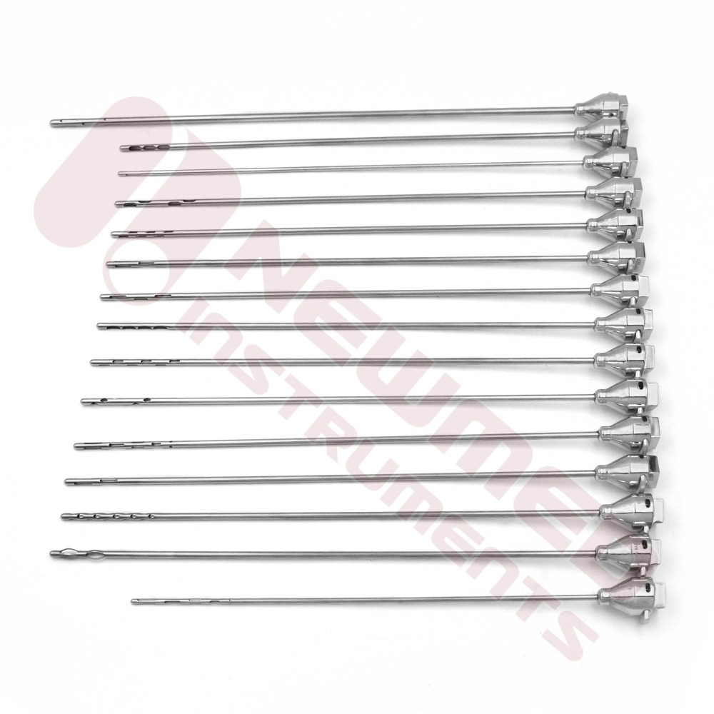 Vibrasat Pro Quick Lock Liposuction Cannula Set Vibrasat Pro Quick Lock Liposuction Cannula Set