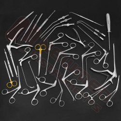 Fess Instruments Set, Complete Set of Endoscopic Sinus Surgery Instruments Fess Instruments Set, Complete Set of Endoscopic Sinus Surgery Instruments