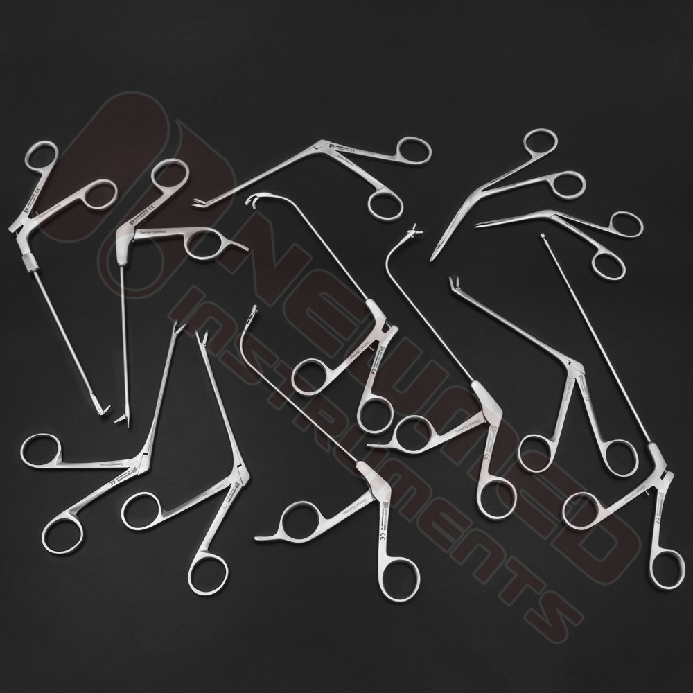 Fess Instruments Set, Complete Set of Endoscopic Sinus Surgery Instruments