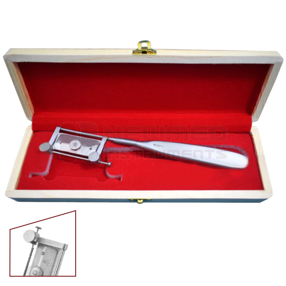 Silver Dermatome Skin Graft Knife Silver Dermatome Skin Graft Knife