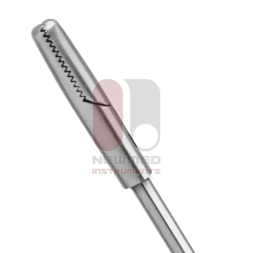 Pinça artroscópica romba com cabo anti-roquete Pinça artroscópica romba com cabo anti-roquete