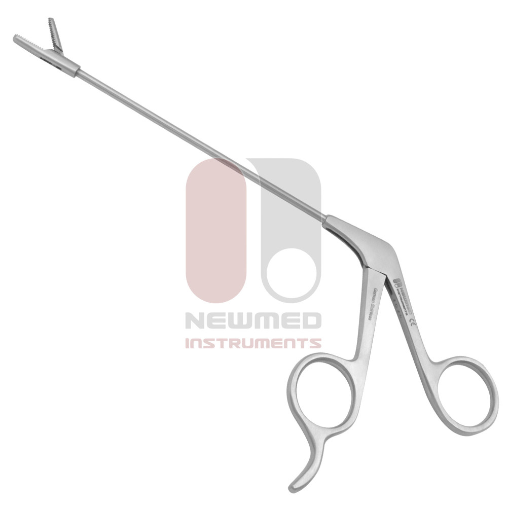 Pinça artroscópica romba com cabo anti-roquete Pinça artroscópica romba com cabo anti-roquete