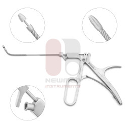Hosemann Frontal Sinus Nasal Recess Punch Forceps - Circular Cutting